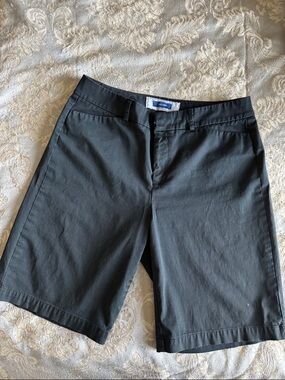 Dockers Dark Gray Chino Shorts with Classic Label